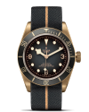 Tudor Black Bay Bronze 43 mm bronze case, Fabric strap (watches)
